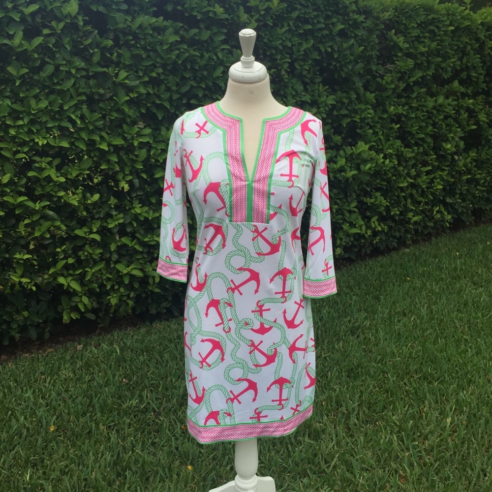 Gretchen Scott Anchors Away Dress NWT